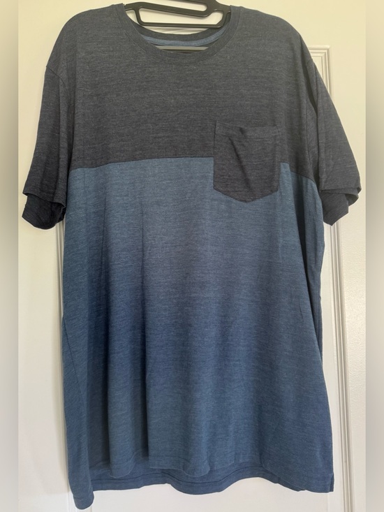 Sonoma Other - Sonoma Goods For Life XL Colorblock Pocket T-Shirt Blue Gray Casual Tee